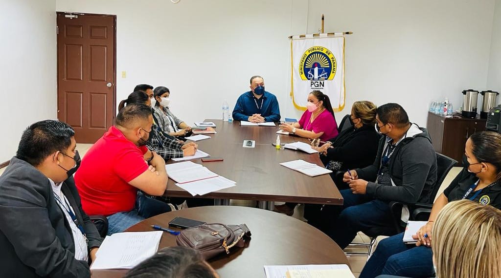 En Bocas del Toro Fiscales realizan reunión con directivos de oficina judicial para fortalecer la labor que se realiza en la región