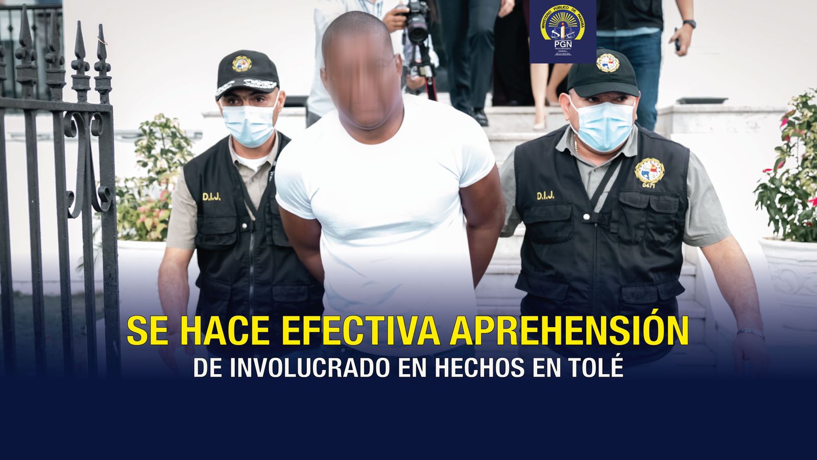 Aprehendido por apología del delito será llevado a audiencia en Chiriquí