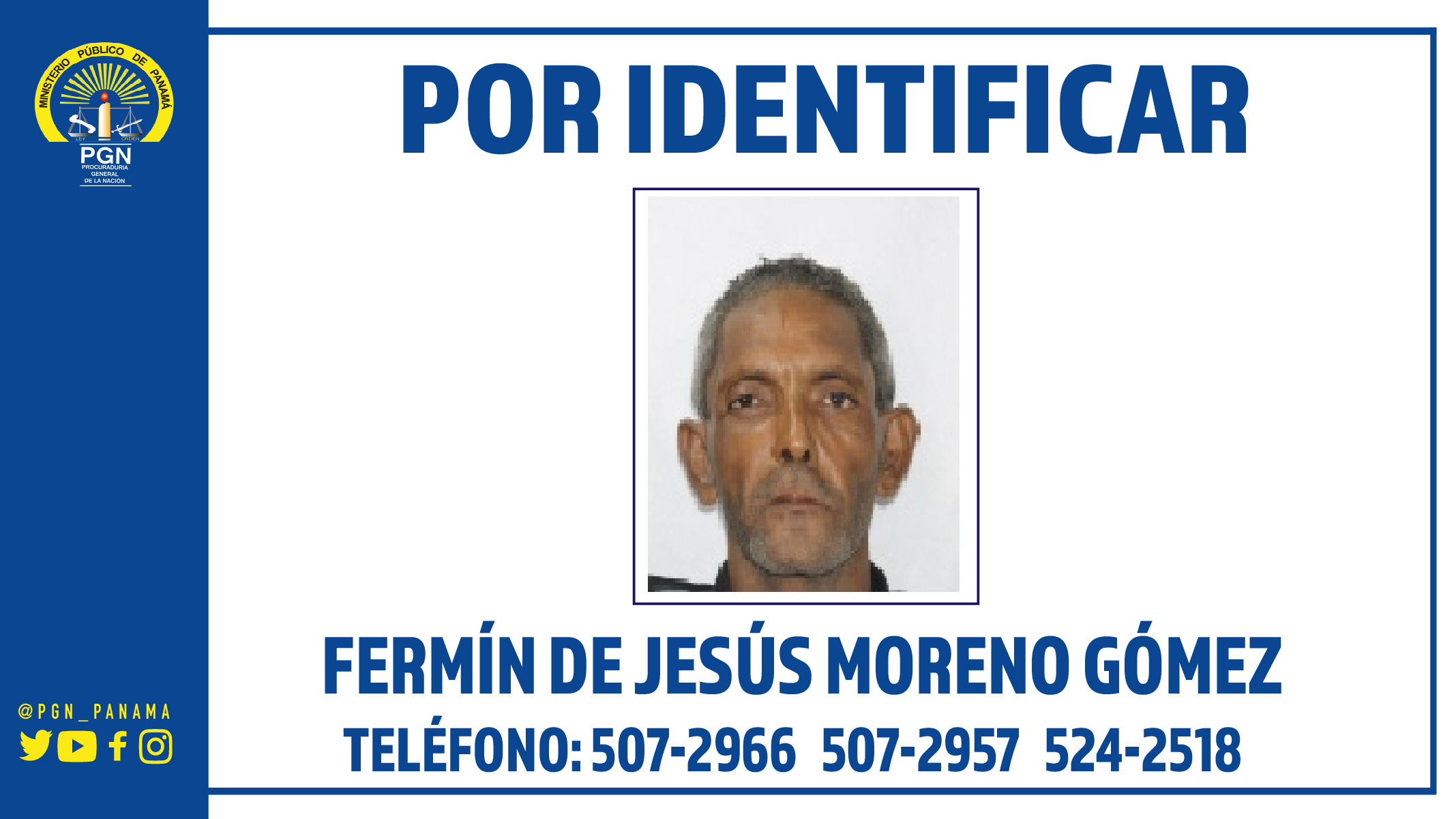 Se solicita información sobre familiar de víctima de atropello