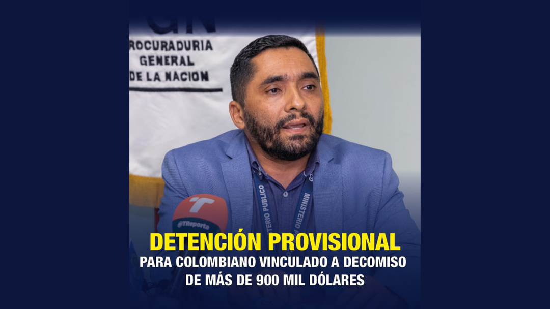 Detención provisional para un colombiano que mantenía más de 900 mil balboas en un vehículo con doble fondo
