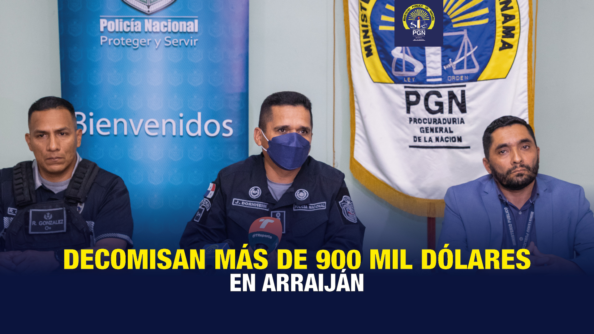 Otro golpe al narcotráfico: Un aprehendido y el decomiso de casi un millón de balboas en Arraiján
