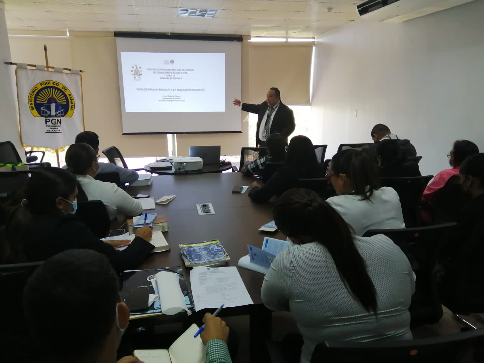 Realizan jornada de Sensibilización en la Fiscalía Regional de Bocas del Toro sobre Métodos Alternos de Resolución de conflictos