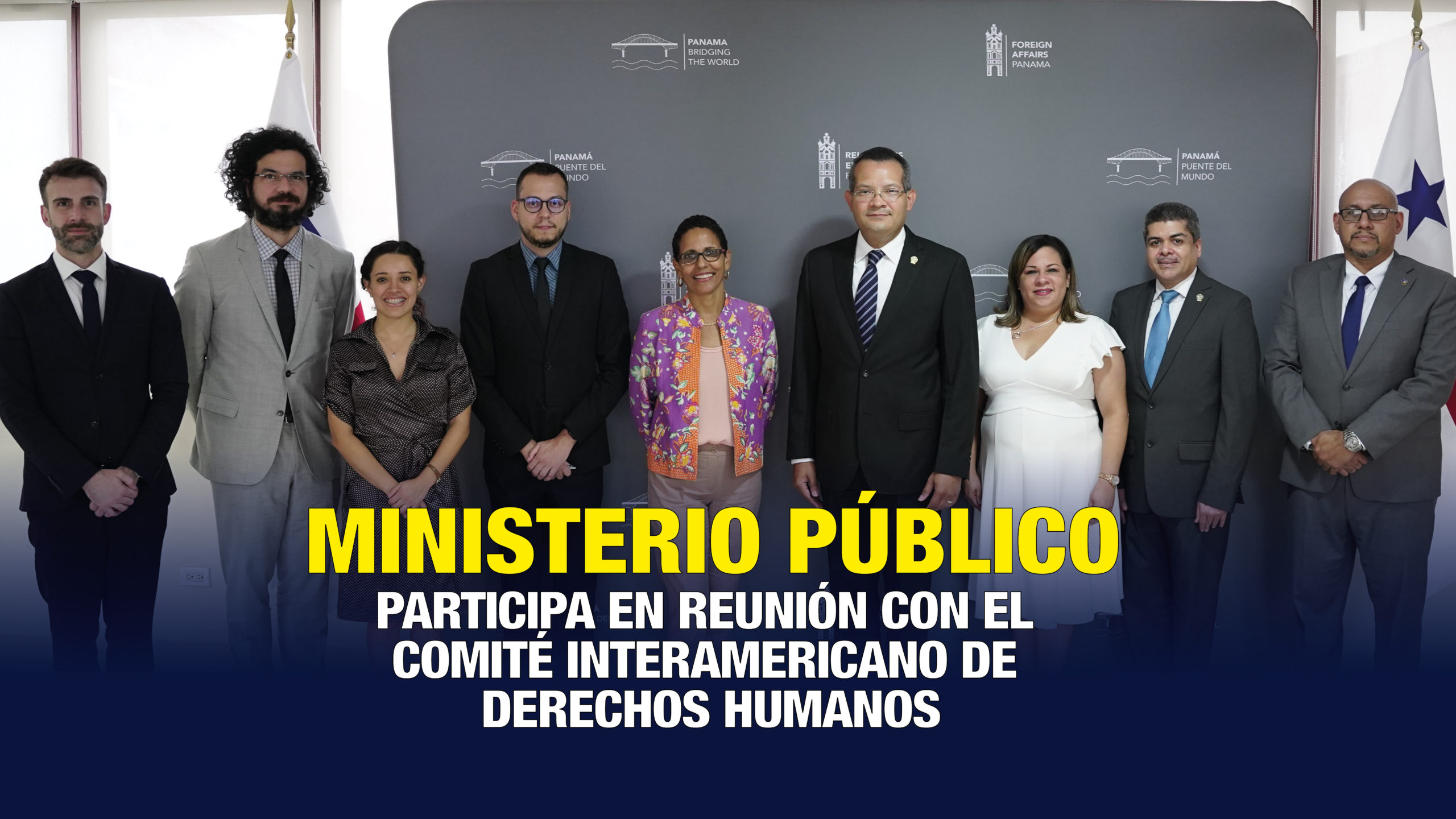 Ministerio Público participa en reunión con el Comité Interamericano de Derechos Humanos