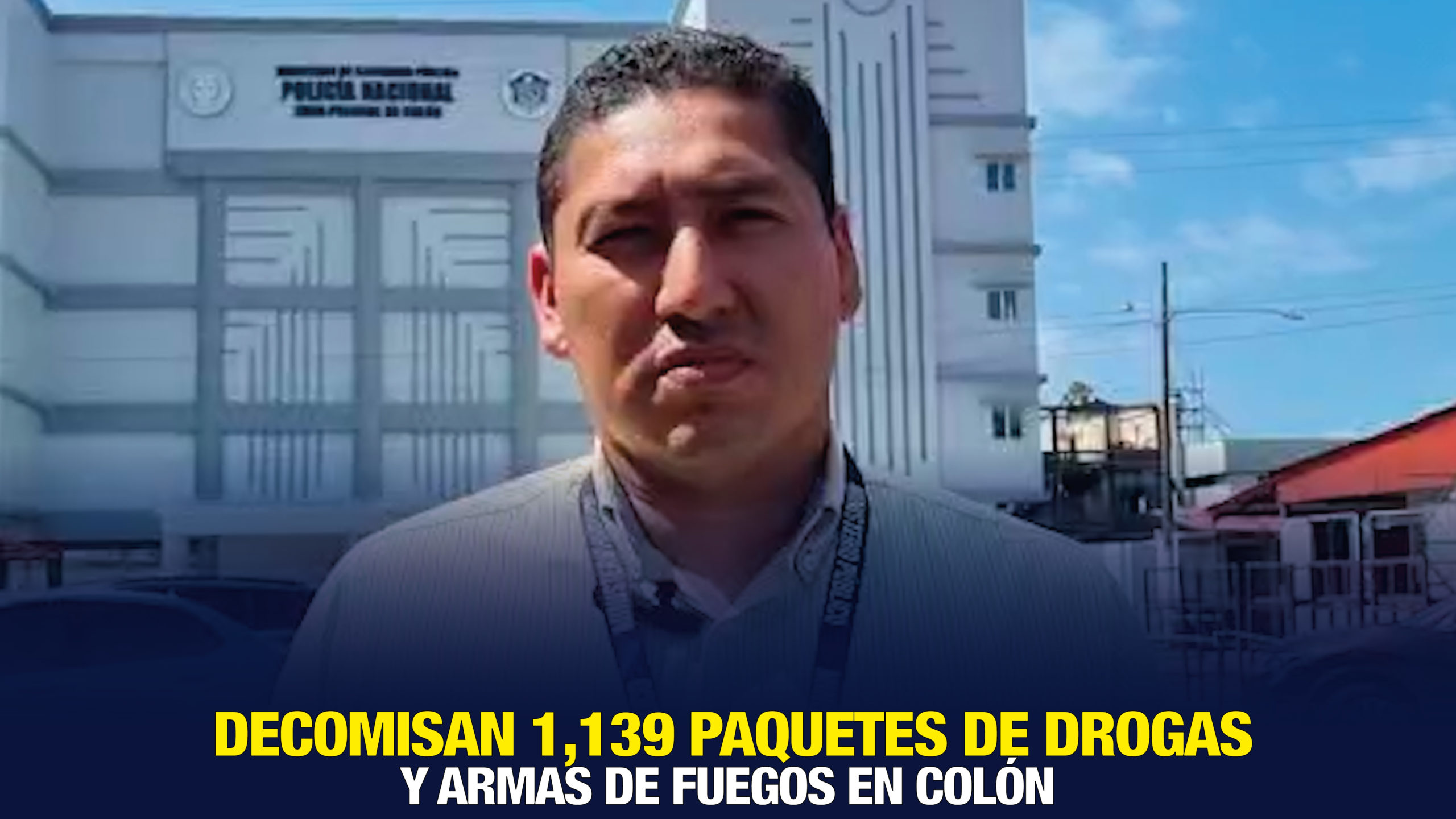 Decomisan 1,139 paquetes de presunta droga y armas de fuego en Nuevo México de Colón