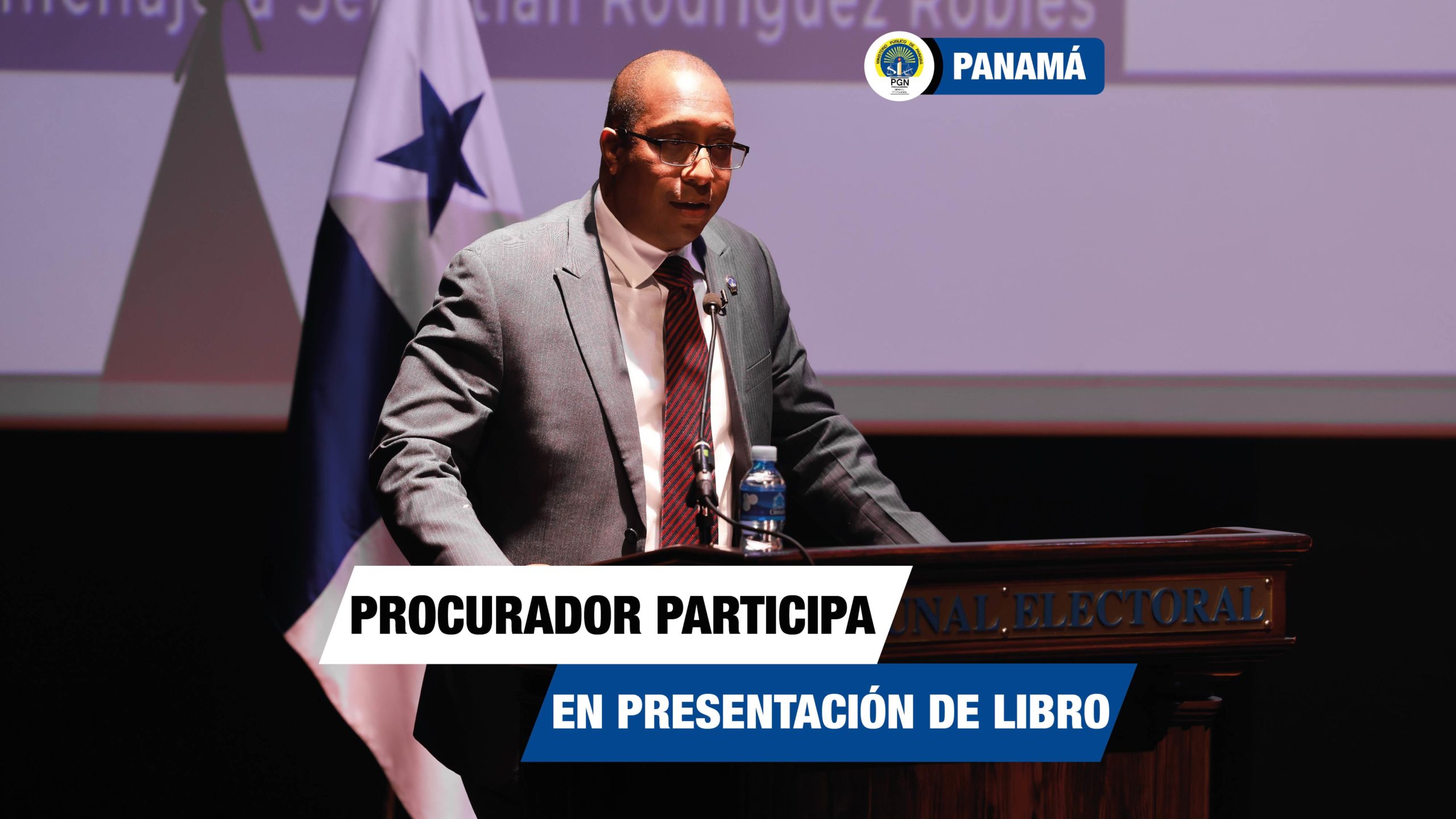 Procurador Caraballo participa de la presentación del libro sobre Derecho Constitucional