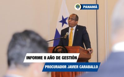 Procurador General de la Nación Javier Caraballo rinde informe de su segundo año de gestión