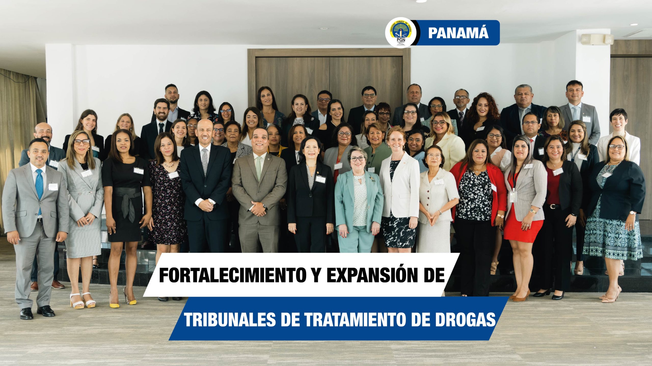 Panamá, sede del taller “Impulsando Mecanismos de Monitoreo y Evaluación para el Fortalecimiento y Expansión de los Tribunales de Tratamiento de Drogas”