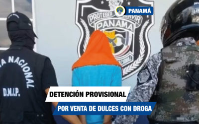 Imponen detención provisional para un hombre por venta de dulce con drogas