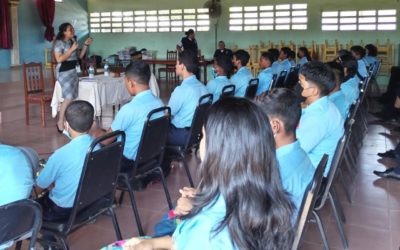 Fiscalía de Adolescencia de Coclé realiza reunión de orientación con estudiantes