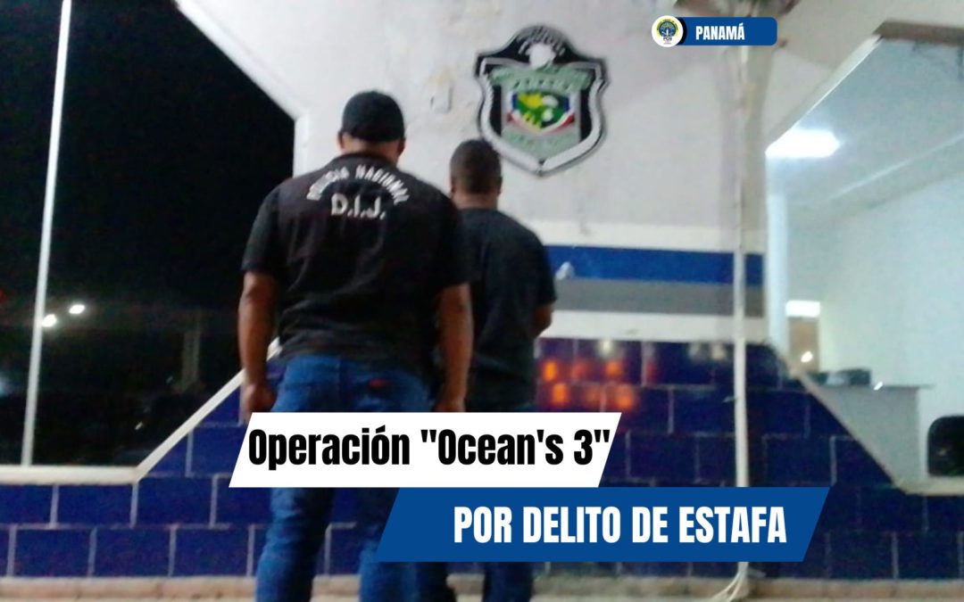 Aprehenden a 14 personas vinculadas al delito de estafa en la “Operación Ocean’s 3”