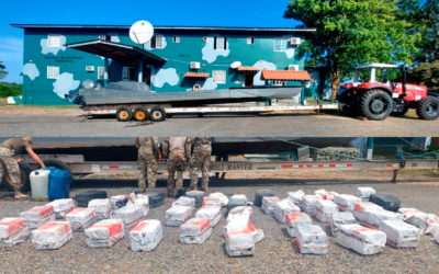 Ordenan detención provisional a 3 colombianos que transportaban cocaína en un semisumergible