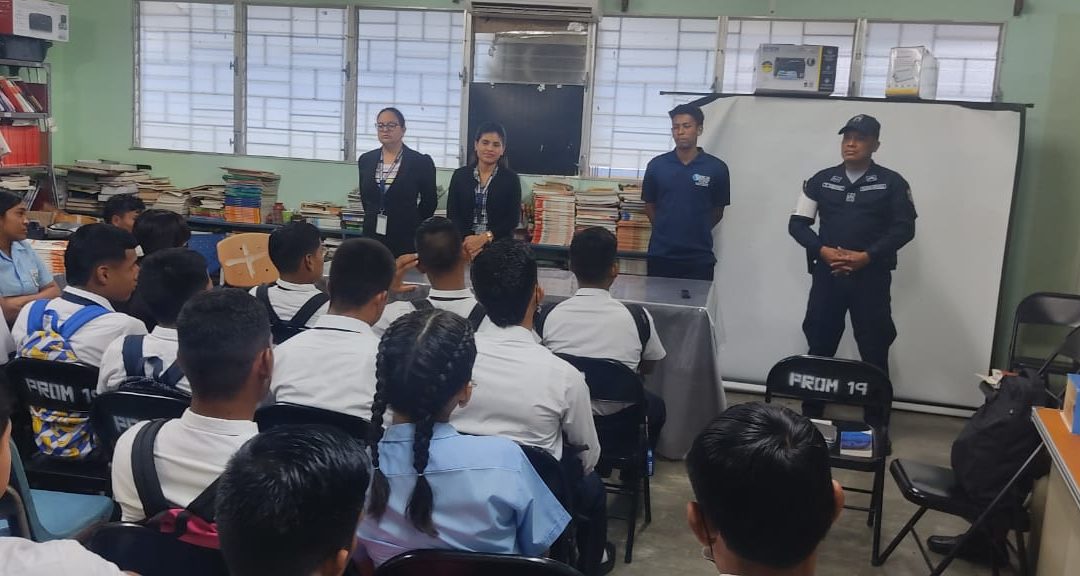 Fiscalía de Adolescentes de Coclé y Veraguas continúa con las charlas en colegios de Penonomé