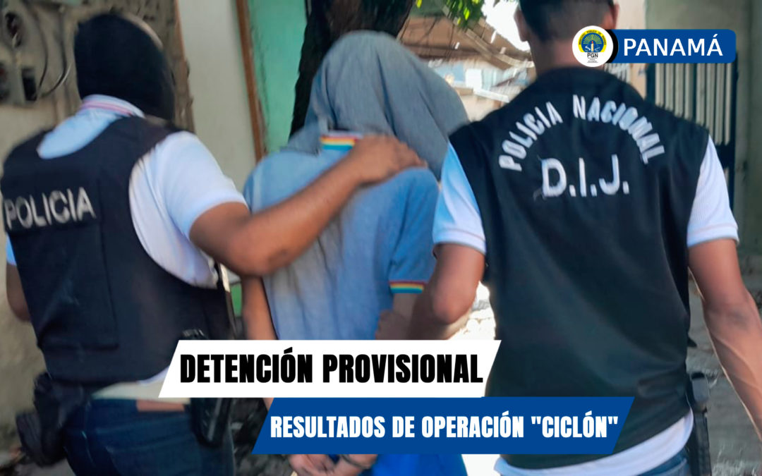 Imputan cargos por delitos contra la vida y la integridad personal a 3 personas aprehendidas en operación «Ciclón»