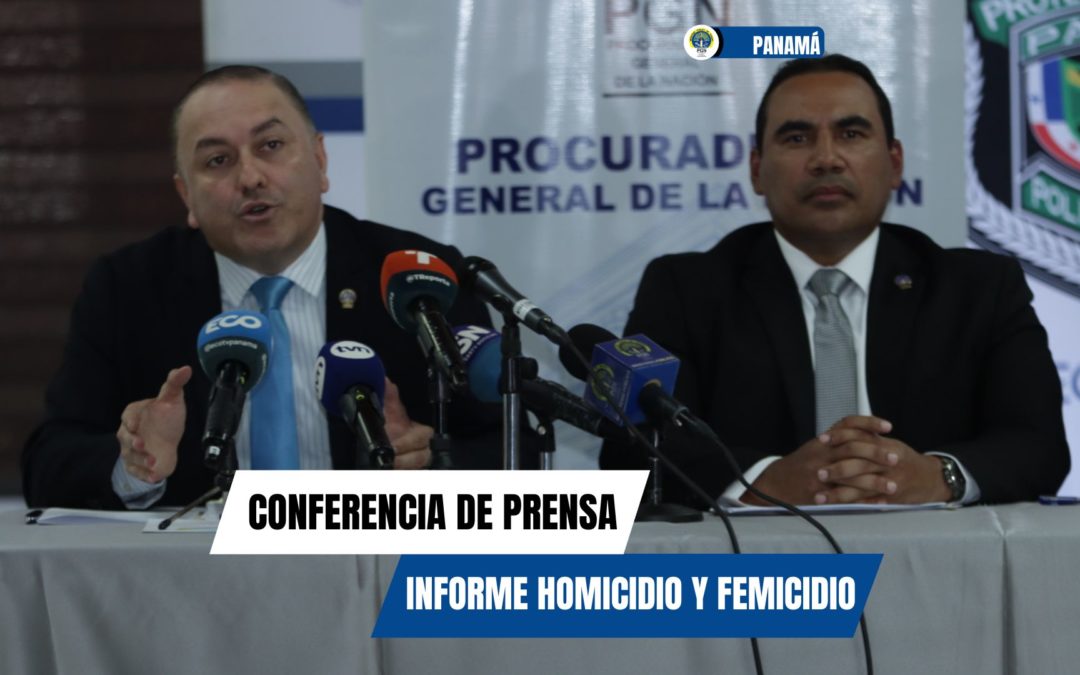 Secciones Especializadas de Homicidio y Femicidio rinden informe a la ciudadanía