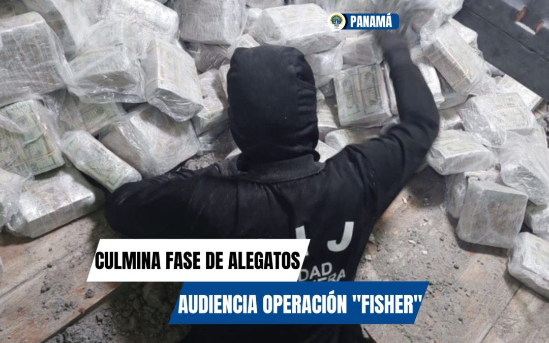 Fiscalía de Drogas culmina alegatos de fase intermedia del caso Fisher y se reanudará el 24 de julio