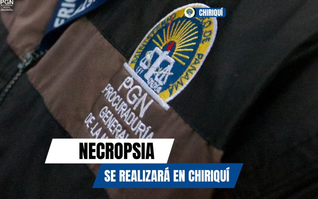 Necropsias a 4 víctimas menores de edad y un adulto hallados en la Comarca será realizada en la morgue judicial de Chiriquí