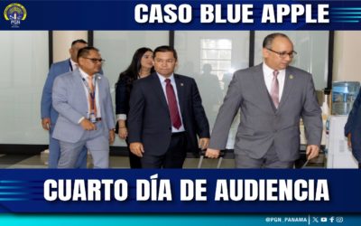 Continúa evacuación de pruebas en el caso Blue Apple