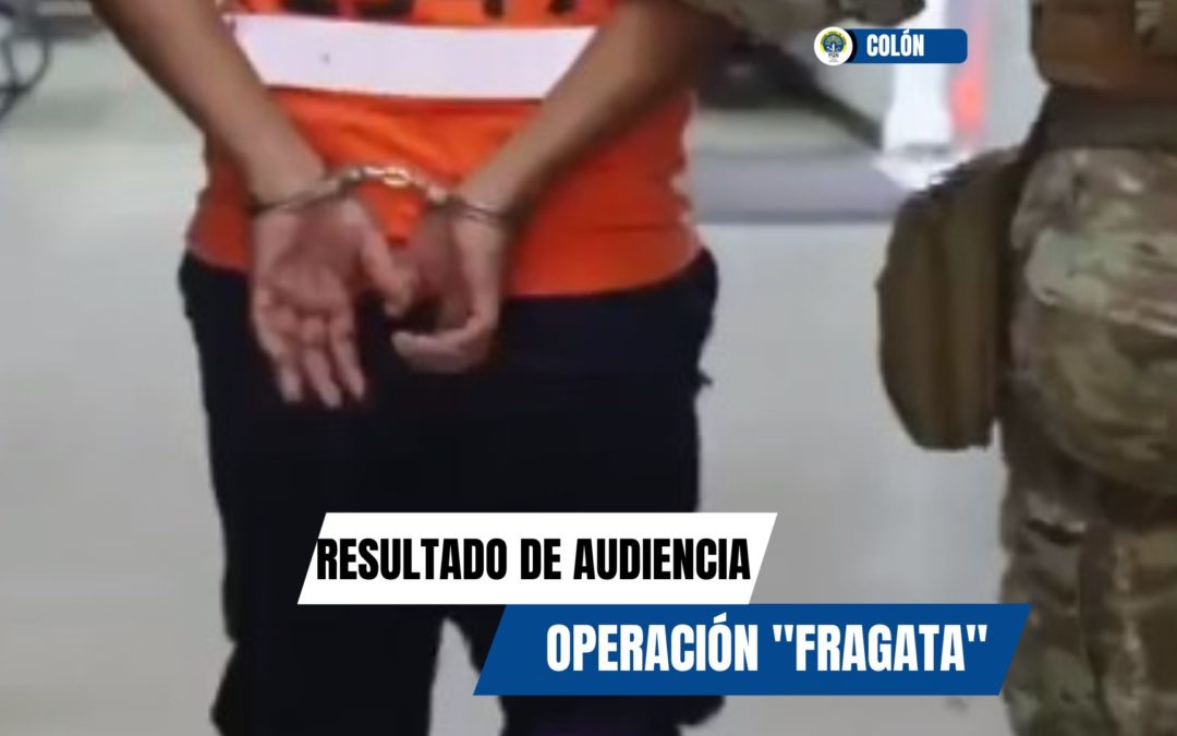 Imputan tráfico internacional de drogas a cuatro personas aprehendidas en la operación Fragata