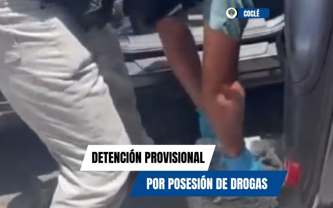 Detención provisional para un hombre por delito relacionado con droga