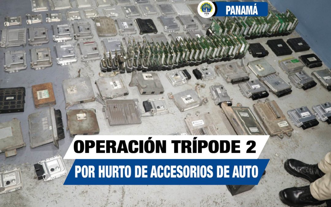 Detención provisional para tres personas aprehendidas en operación “Trípode 2”