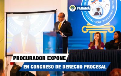 Procurador General de la Nación expone en el XVIII Congreso Panameño de Derecho Procesal