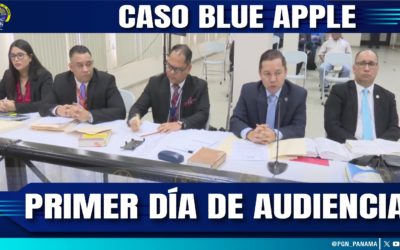 Inicia audiencia por caso Blue Apple
