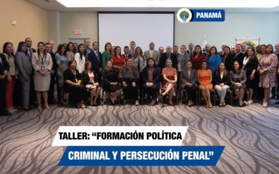 Escuela del Ministerio Público realiza Taller de Formación en Política Criminal y Persecución Penal