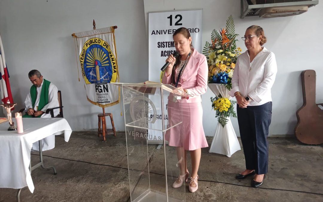 En Veraguas, Procuraduría General de la Nación conmemora el XII aniversario de la implementación del SPA en el Segundo Distrito Judicial