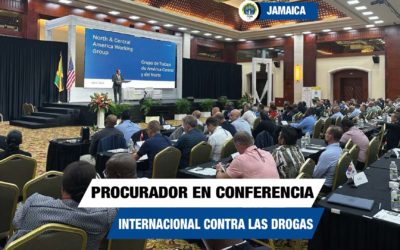Procurador General de la Nación, Javier Caraballo, representa al Grupo de Trabajo de América Central y del Norte en la XXXVII Conferencia Internacional para la Lucha contra las Drogas