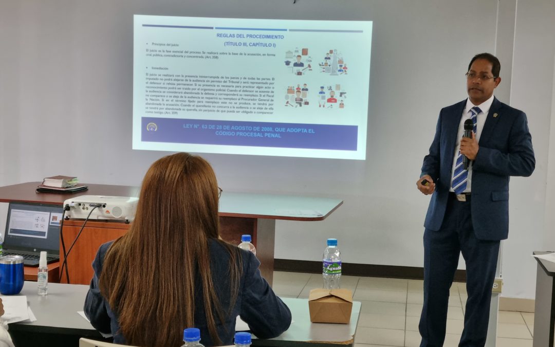 Escuela del Ministerio Público Clara González de Behringer realiza jornada académica