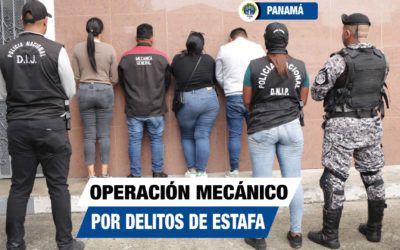 Cuatro personas de nacionalidad venezolana y peruana fueron aprehendidas en operación “Mecánico”