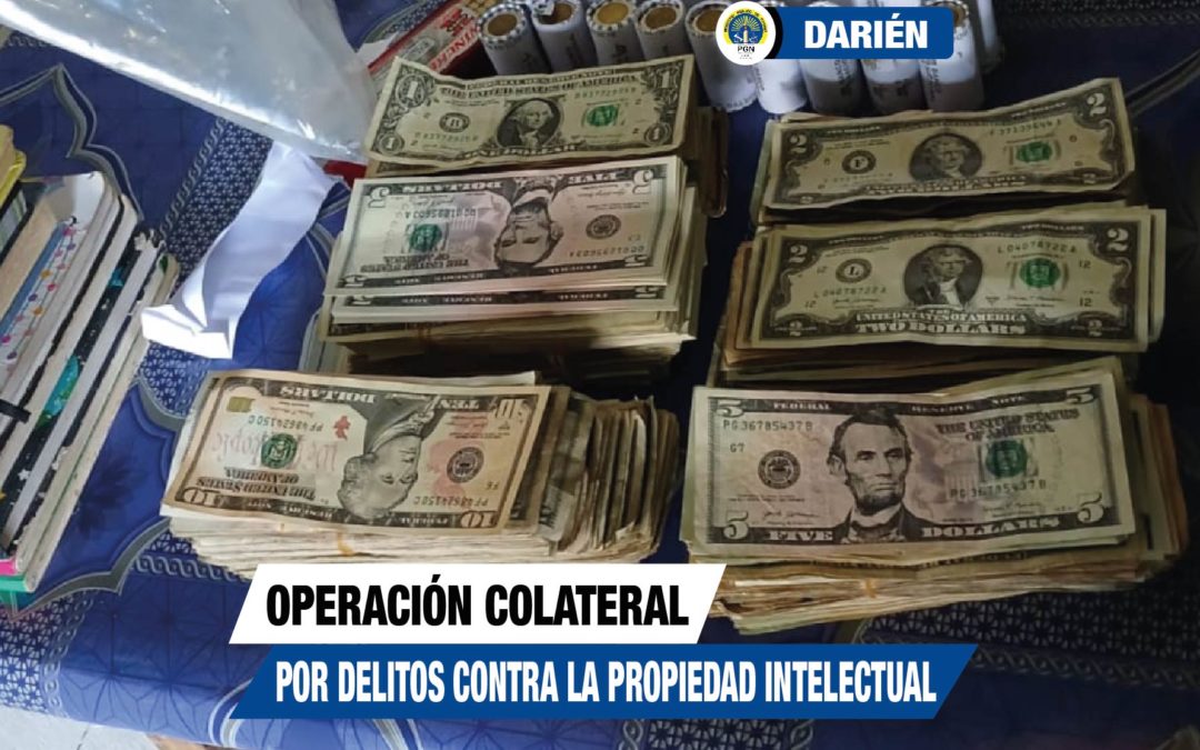 Aprehenden a 12 personas mediante la operación “Colateral” realizada por la Fiscalía de Delitos contra la Propiedad Intelectual en la provincia de Darién