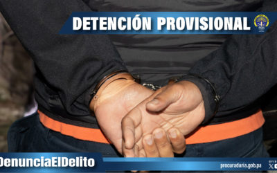 Admiten detención provisional para un hombre por el delito de violencia doméstica en La Chorrera