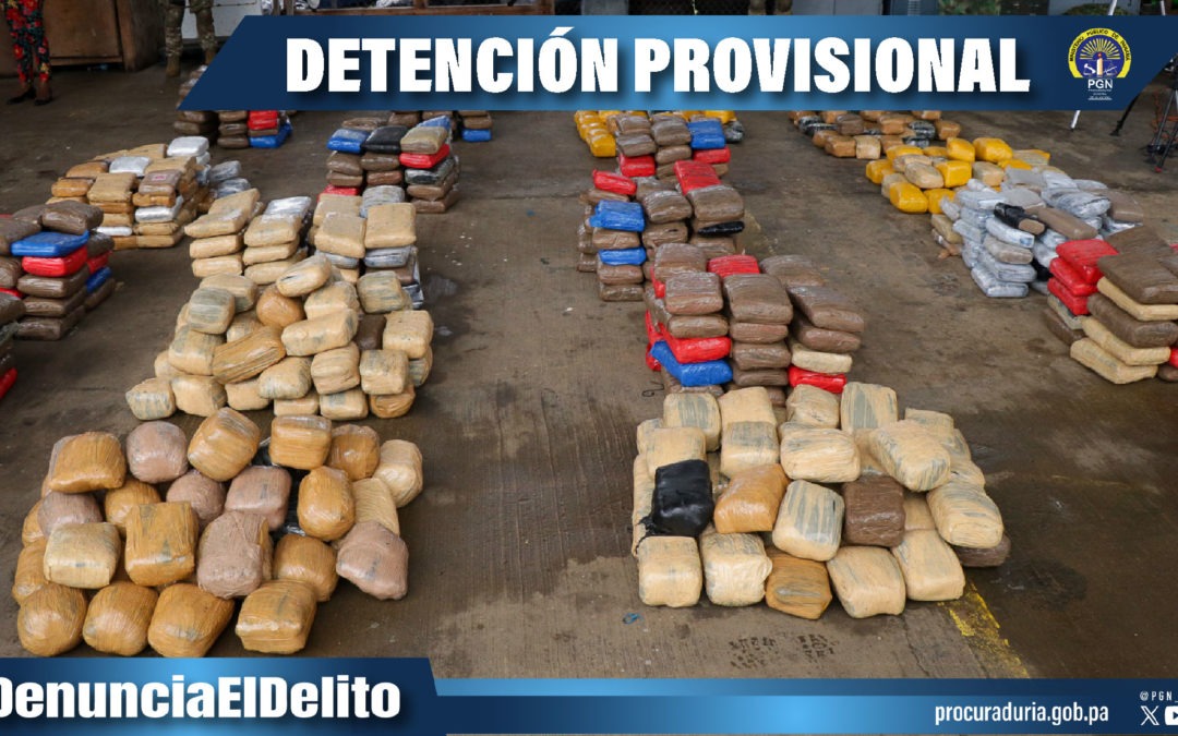 Detención provisional por posesión agravada de drogas en Veraguas