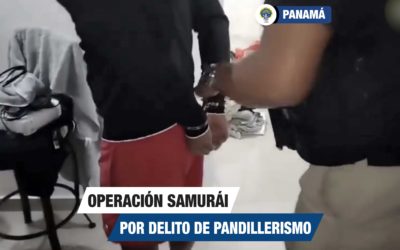 Aprehenden a nueve personas en la Operación Samurái por pandillerismo