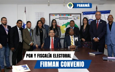 Procuraduría General de la Nación y la Fiscalía General Electoral firman acuerdo
