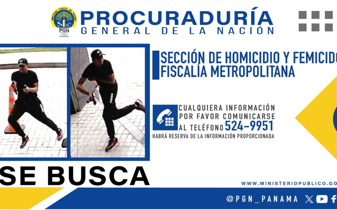 Sección de Homicidio y Femicidio de la Fiscalía Metropolitana solicita colaboración de la ciudadanía