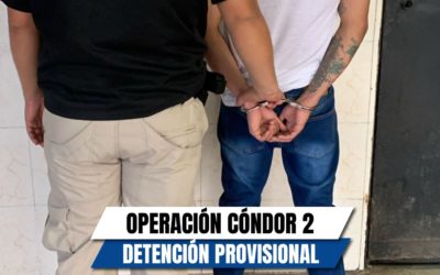 Detención provisional para dos personas por robo agravado aprehendidas en la Operación Cóndor 2
