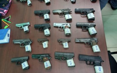 Centro de Custodia de Bienes y Fondos Cautelados realiza jornada de entrega de armas