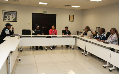 Realizan reunión de coordinación para prevenir incidentes delictivos en centros educativos de Colón