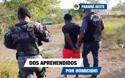 Aprehenden a dos hombres mediante operativo por el delito de homicidio en La Chorrera