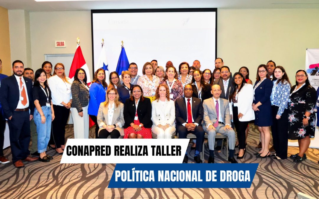 CONAPRED realiza taller sobre política nacional de droga