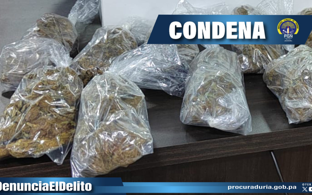 Condenan a dos personas por venta de sustancias ilícitas en Bocas del Toro