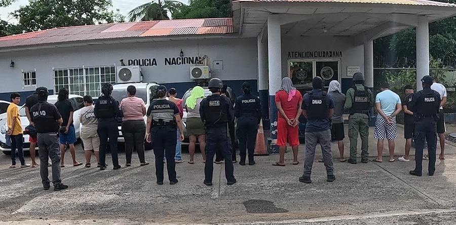 En Chiriquí condenan a 14 personas por comercialización de sustancias ilícitas como parte de la operación “Oriente Sin Drogas”