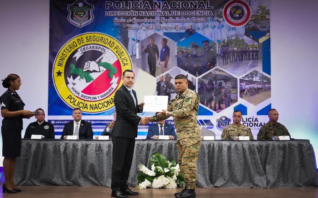 PGN participó en graduación de curso policial de inteligencia y contrainteligencia