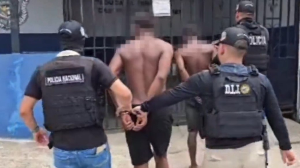 Aprehenden a dos ciudadanos presuntamente vinculados a estructura criminal en San Joaquín