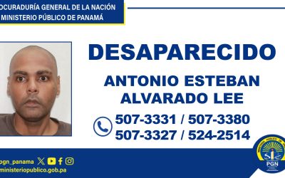 Fiscalía Regional de San Miguelito requiere apoyo para ubicar a una persona
