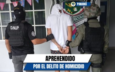 Mediante diligencias de allanamiento se logra la aprehensión de una persona por delitos de homicidio y robo