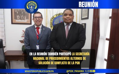 PGN y MINGOB se reúnen para fortalecer programas de capacitación continua