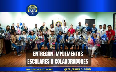 Realizan entrega de implementos escolares a colaboradores en Proyecto Escolar Solidario
